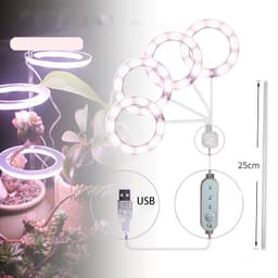 image-LED Grow Light Full Spectrum Phyto Grow Lamp USB Phyto Lamp for Plants Growth Lighting for Indoor Plant