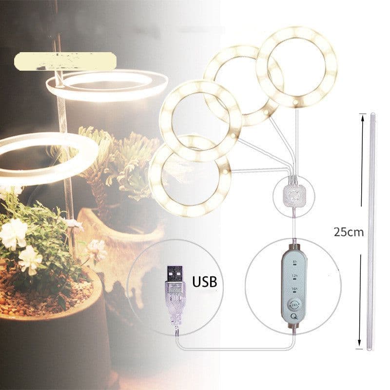 image-LED Grow Light Full Spectrum Phyto Grow Lamp USB Phyto Lamp for Plants Growth Lighting for Indoor Plant