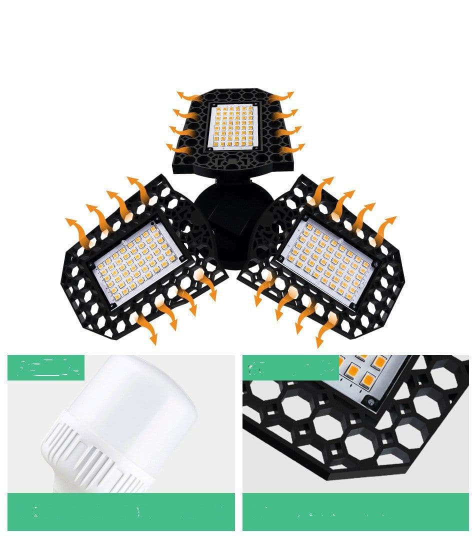 image-Home Living Room Balcony Lighting Deformation High Bay Lamp