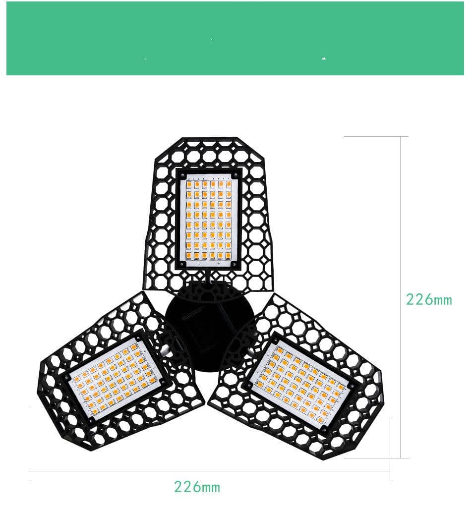 image-Home Living Room Balcony Lighting Deformation High Bay Lamp