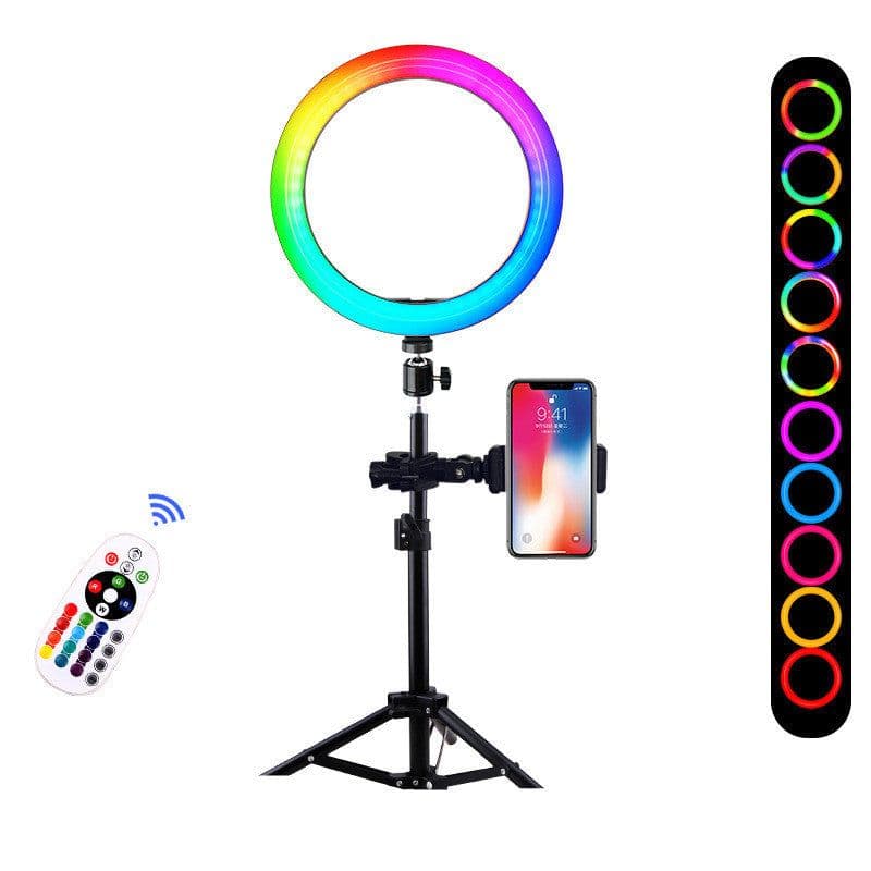 image-Compatible with Apple, Mobile Phone Live Self Photography Portable Tripod