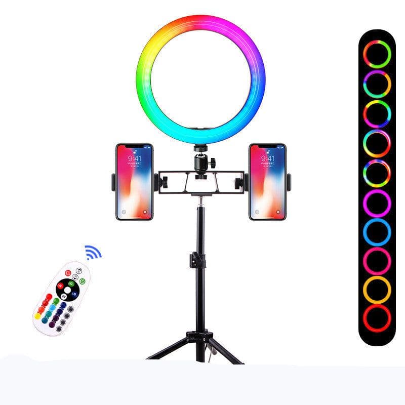 image-Compatible with Apple, Mobile Phone Live Self Photography Portable Tripod