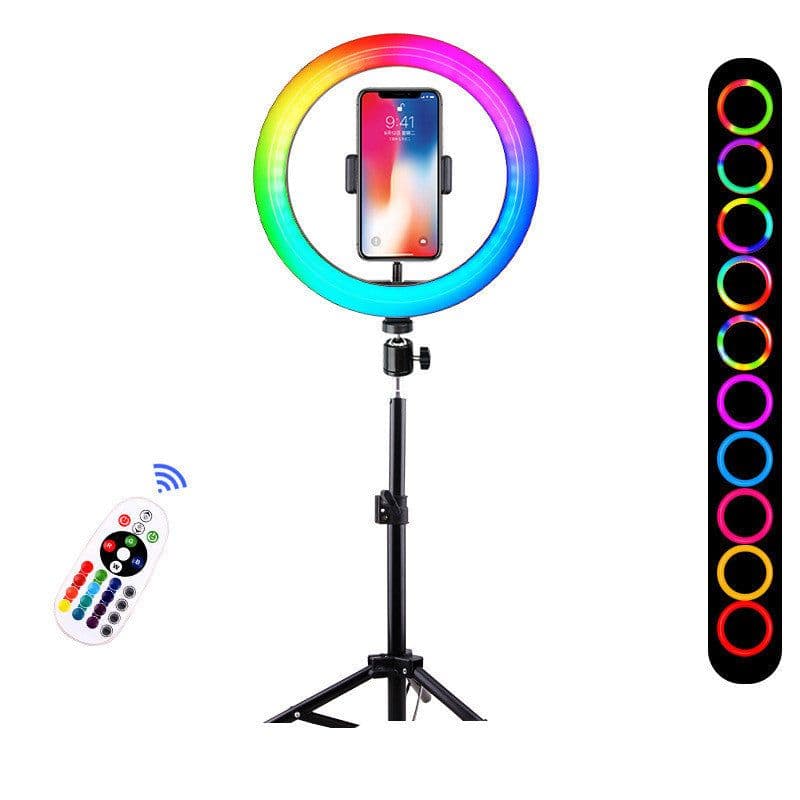 image-Compatible with Apple, Mobile Phone Live Self Photography Portable Tripod