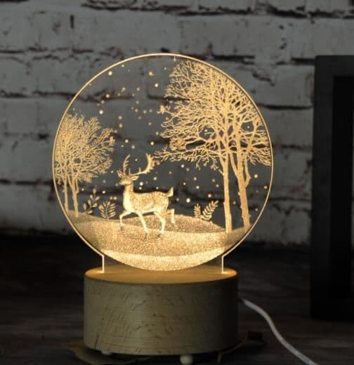 image-Cute Jellyfish Lamps Romantic LED Touch Children Lights Bedroom Decoration Valentines Day Gift Night Light