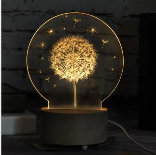 image-Cute Jellyfish Lamps Romantic LED Touch Children Lights Bedroom Decoration Valentines Day Gift Night Light