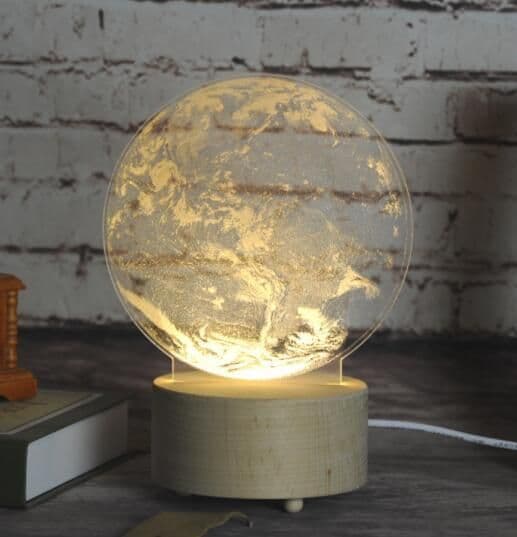 image-Cute Jellyfish Lamps Romantic LED Touch Children Lights Bedroom Decoration Valentines Day Gift Night Light