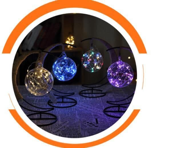image-LED creative hand rope rattan ball copper wire lamp lamp room bedroom decoration lamp Christmas lamp light night lamp