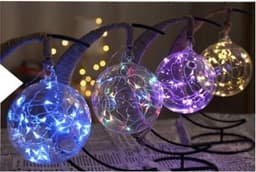 image-LED creative hand rope rattan ball copper wire lamp lamp room bedroom decoration lamp Christmas lamp light night lamp