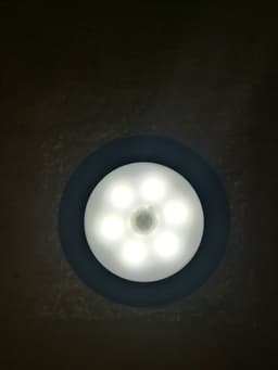 image-Direct manufacturers 6LED human body induction lamp cabinet lamp Nightlight toilet lamp corridor lamp ceiling lamp with strong magnetism