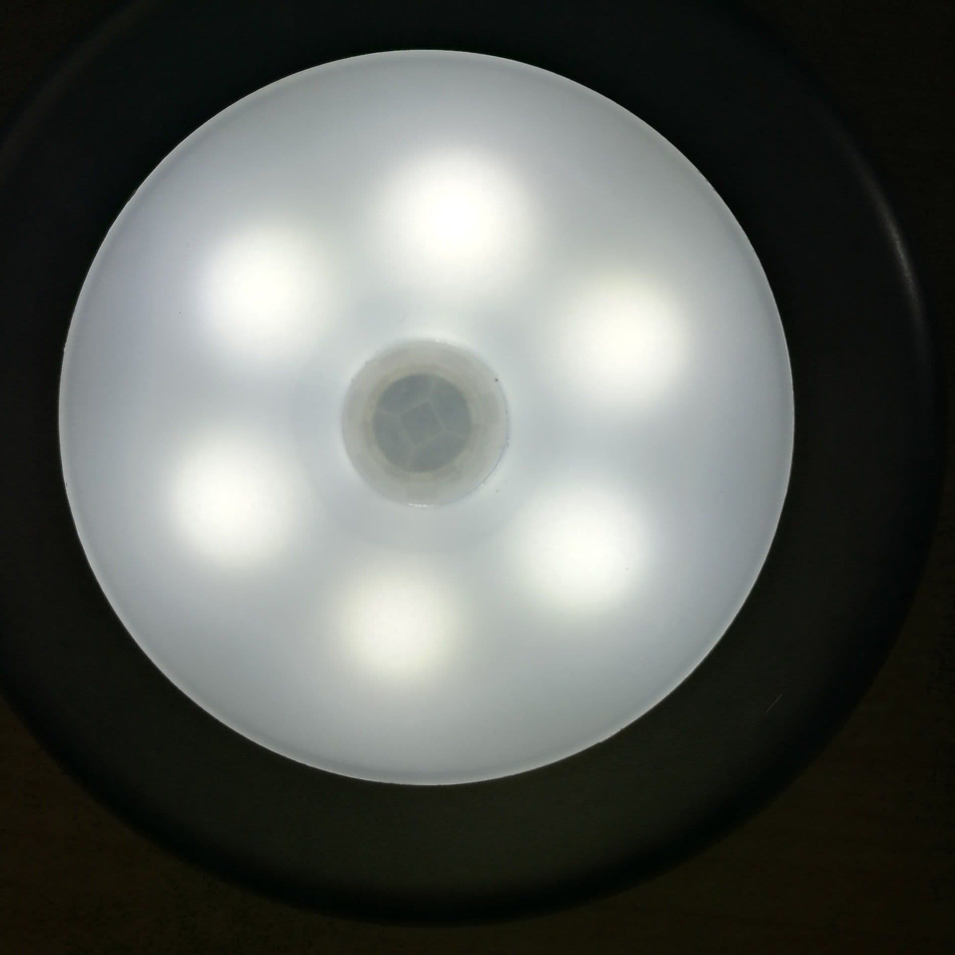 image-Direct manufacturers 6LED human body induction lamp cabinet lamp Nightlight toilet lamp corridor lamp ceiling lamp with strong magnetism