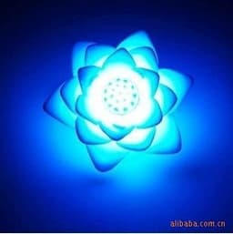 image-Color Change Lotus Flower LED Night Light Decoration Candle Lamp Night light, Novelty colorful LED lamp