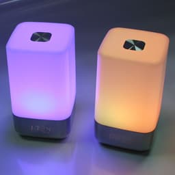 image-The new intelligent LED lamp alarm clock wake time touch wake light colorful bedroom Nightlight gift wholesale