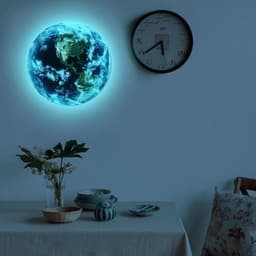 image-Glow In The Dark 3D Earth Wall Sticker FREE GLOBAL SHIPPING