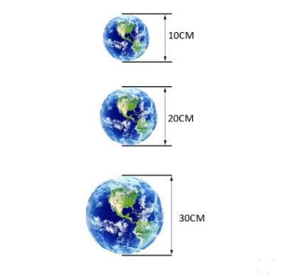 image-Glow In The Dark 3D Earth Wall Sticker FREE GLOBAL SHIPPING