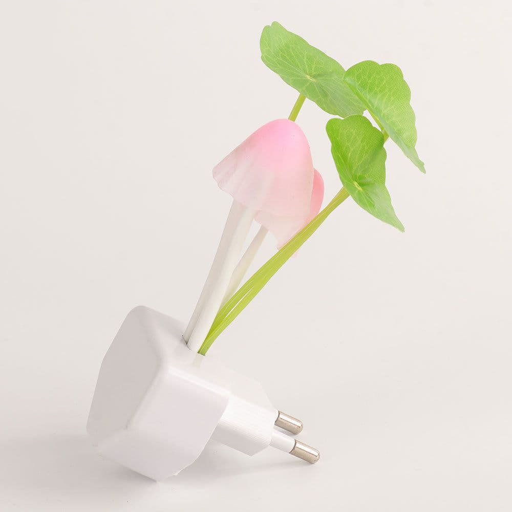 image-Color LED Mushroom Light, 3 Colors, With Sensor, Novelty, 220v