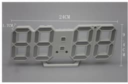 image-3D LED Wall Digital Clock