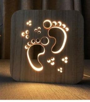 image-LED Night Lights Guitar Saxophone Violin Music Note 3D Lamp USB Power Wood Carving Table Lamp Decorative Lamps For Living Room Room