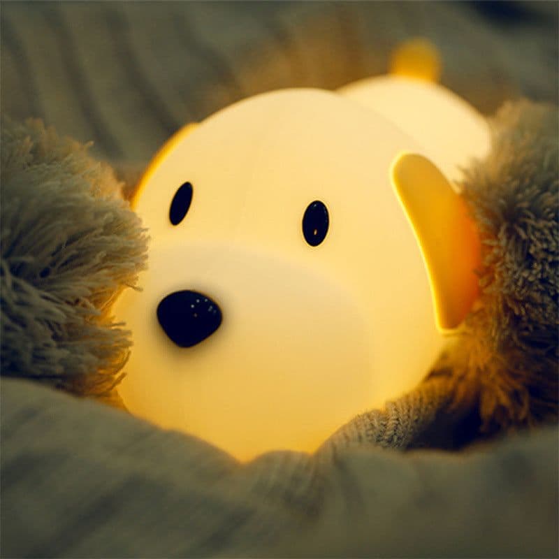 image-Dull Wang night light led rechargeable silicone lamp creative dimming bedroom cute bedside lamp baby feeding table lamp