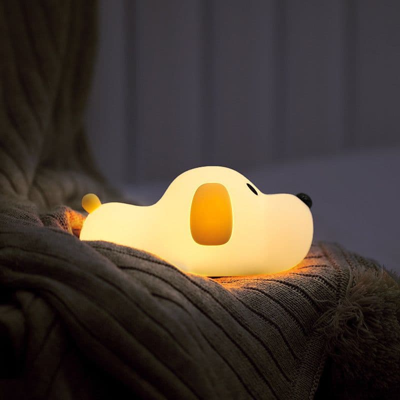 image-Dull Wang night light led rechargeable silicone lamp creative dimming bedroom cute bedside lamp baby feeding table lamp