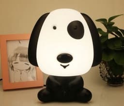 image-Creative cartoon table lamp eye protection night light