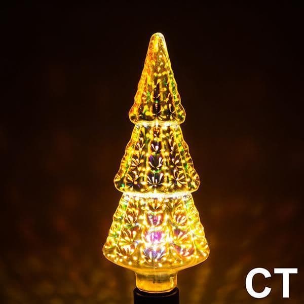 image-LED Light Bulb 3D Decoration Bulb Firework 110 220V ST64 G95 G80 G125 A60 Bottle Heart Holiday Lights Novelty Christmas Lamp