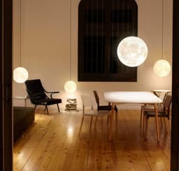 image-Chandelier bedroom lamp personality single head 3D restaurant hanging lamps