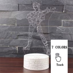 image-Fortnight Toys NightLight LED Sleep Light Projection Lamp Fortnight Battle Royale Scar RPG Gun Game Accessories Kids Gifts
