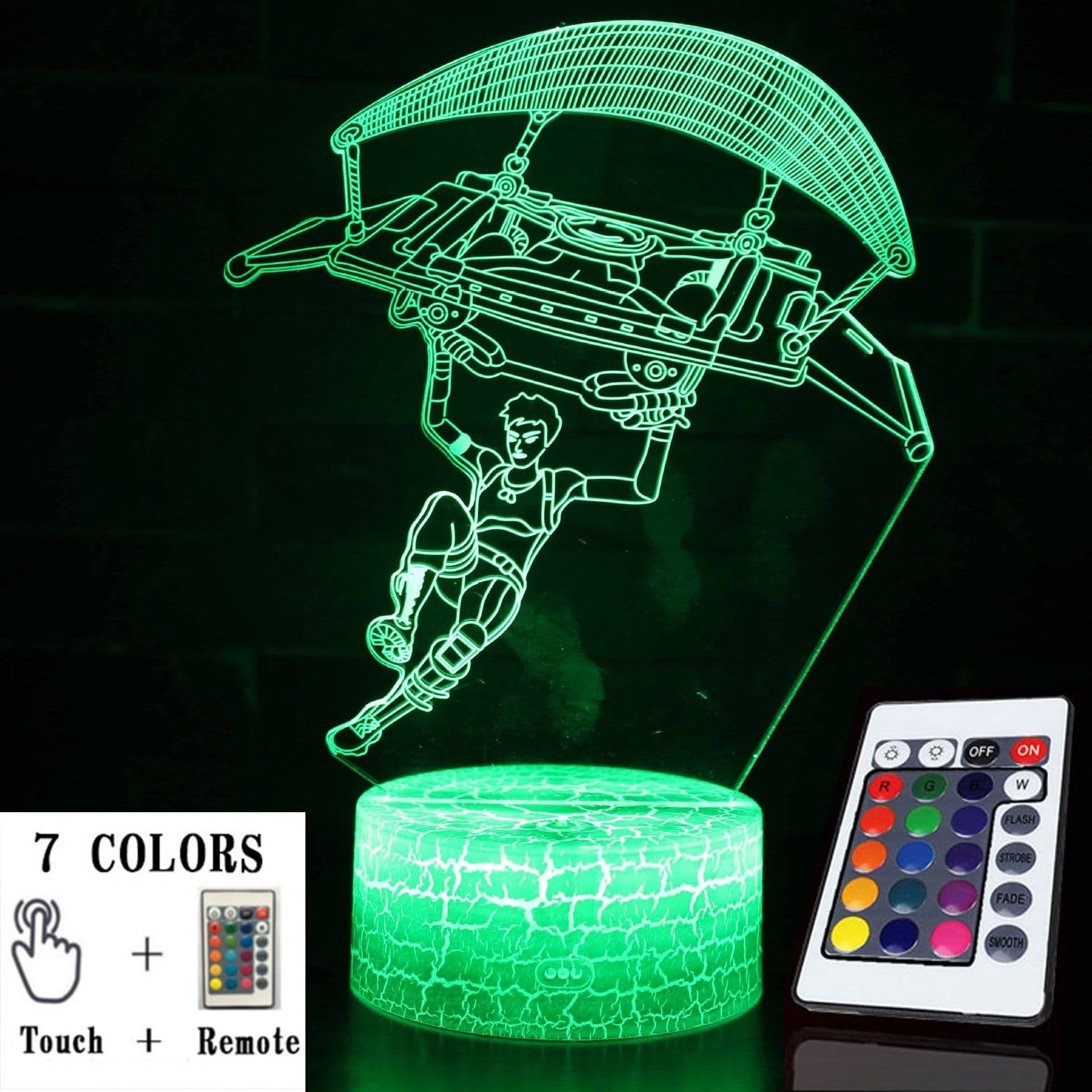 image-Fortnight Toys NightLight LED Sleep Light Projection Lamp Fortnight Battle Royale Scar RPG Gun Game Accessories Kids Gifts