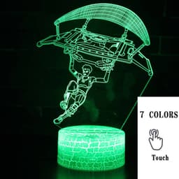 image-Fortnight Toys NightLight LED Sleep Light Projection Lamp Fortnight Battle Royale Scar RPG Gun Game Accessories Kids Gifts