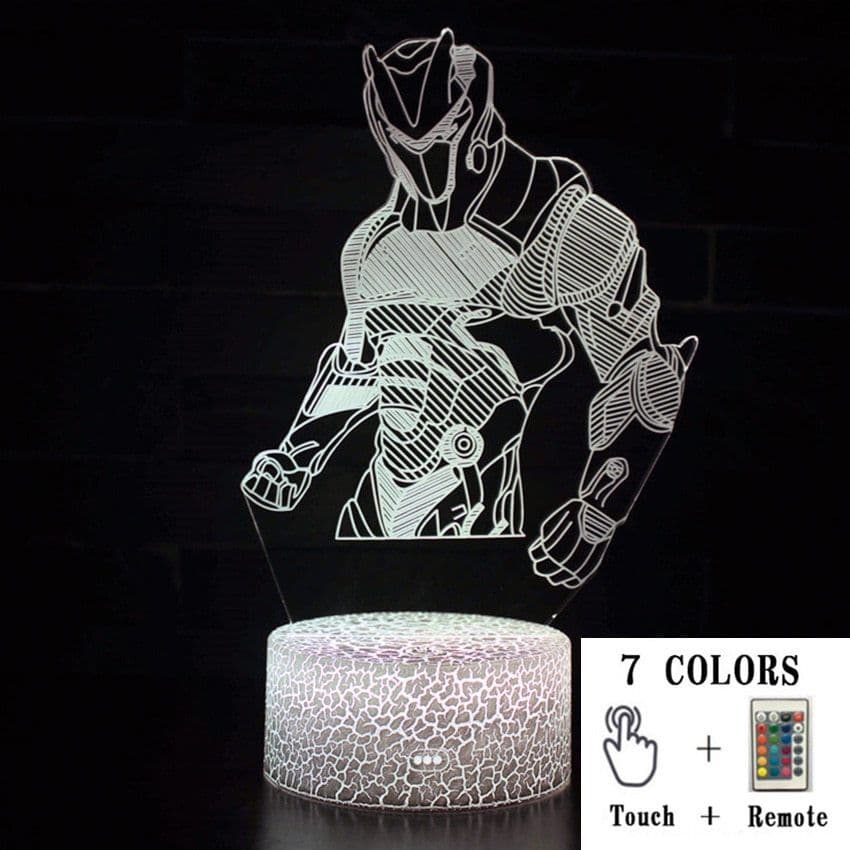 image-Fortnight Toys NightLight LED Sleep Light Projection Lamp Fortnight Battle Royale Scar RPG Gun Game Accessories Kids Gifts