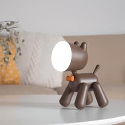 image-Variety Puppy LED Eye Protection Desk lamp Student Reading lamp Brightness Adjustable Creative Aartoon USB Night Light