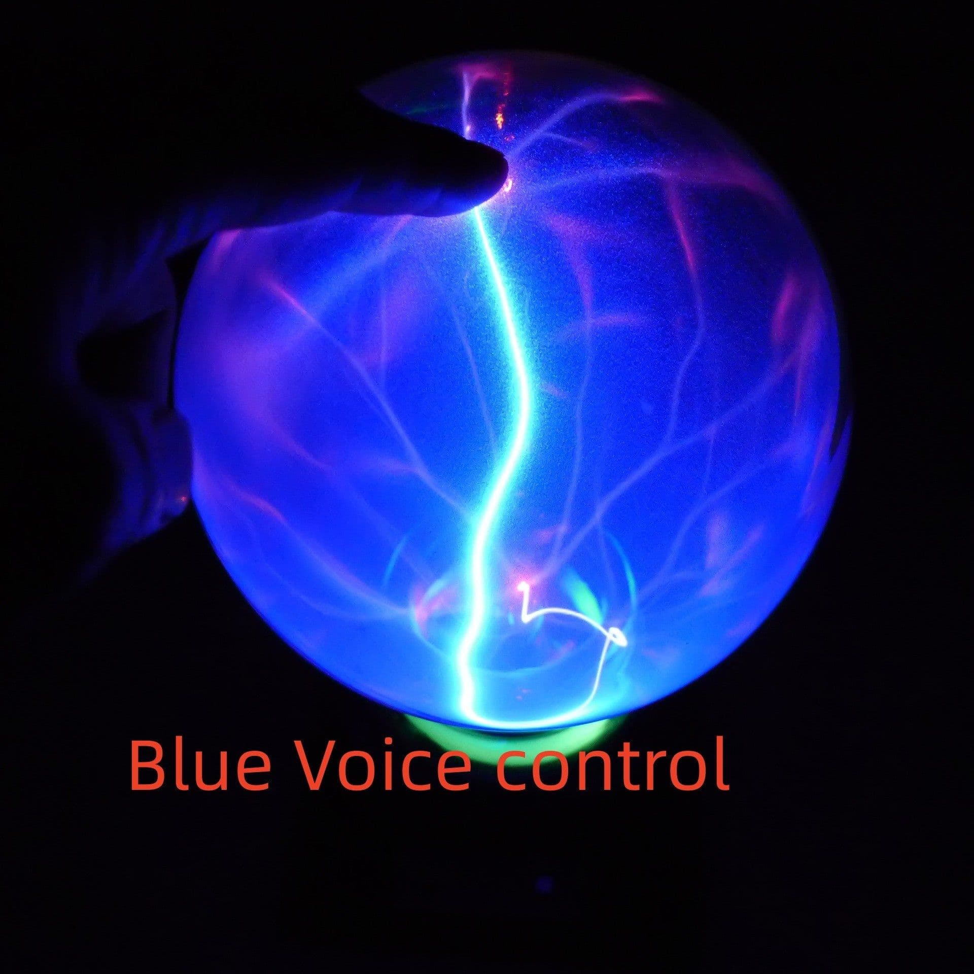 image-Plasma Lightning Ball Electronic Magic Light Electrostatic Induction Ball Magic Ball With Music 4 Inch 5 Inch 6 Inch