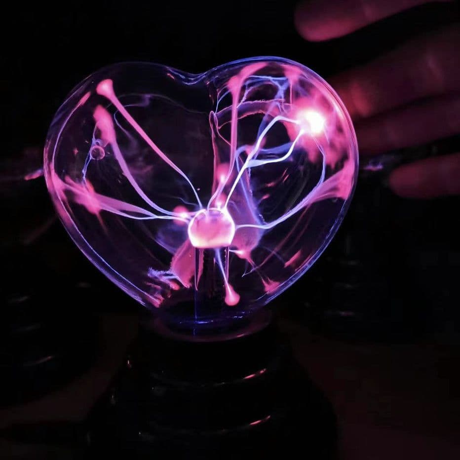 image-Plasma Lightning Ball Electronic Magic Light Electrostatic Induction Ball Magic Ball With Music 4 Inch 5 Inch 6 Inch