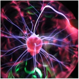image-Plasma Lightning Ball Electronic Magic Light Electrostatic Induction Ball Magic Ball With Music 4 Inch 5 Inch 6 Inch