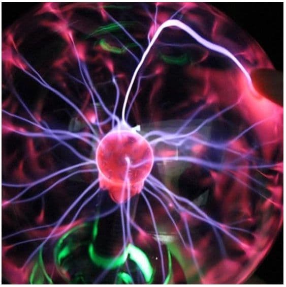 image-Plasma Lightning Ball Electronic Magic Light Electrostatic Induction Ball Magic Ball With Music 4 Inch 5 Inch 6 Inch