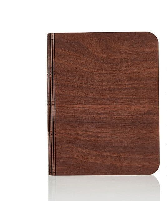image-Solid wood book light