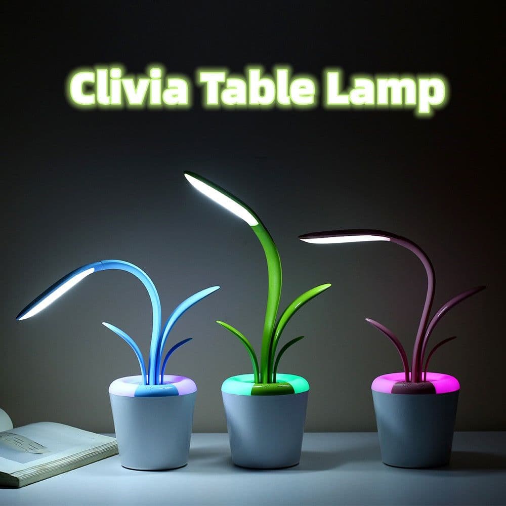 image-Modern Desk Lights USB Eye Protection LED Table Lamp For Living Room Bedroom End Tables Office