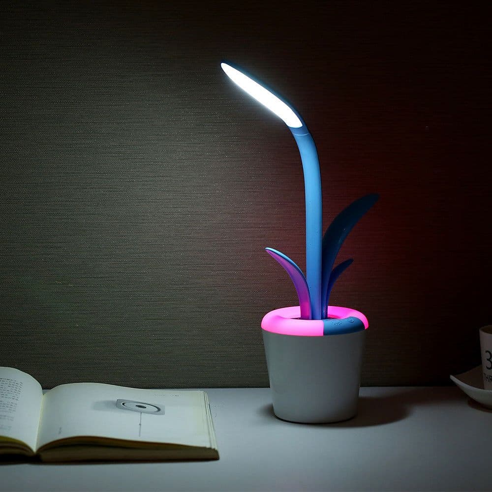 image-Modern Desk Lights USB Eye Protection LED Table Lamp For Living Room Bedroom End Tables Office