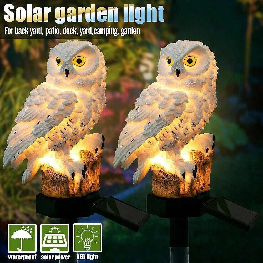 image-Hot Sell Owl Solar Light With Solar LED Outdoors Solar Light Solar Lamp Solar Garden Light