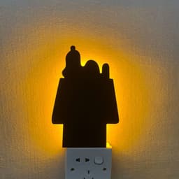 image-LED Animal Dog Cat Night Light Kitten Smart Sound Sensor Control Wall Lamp Home Corridor Balcony Night Lamp Baby Kids Sleep Lamp