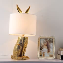 image-Bedroom Rabbit Table Lamp Living Room Room Bedside Lighting