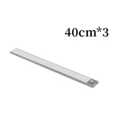 image-Motion Sensor LED Under Cabinet Light USB Rechargeable Wardrobe Closet Night Light For Kitchen Indoor Wall Lamps