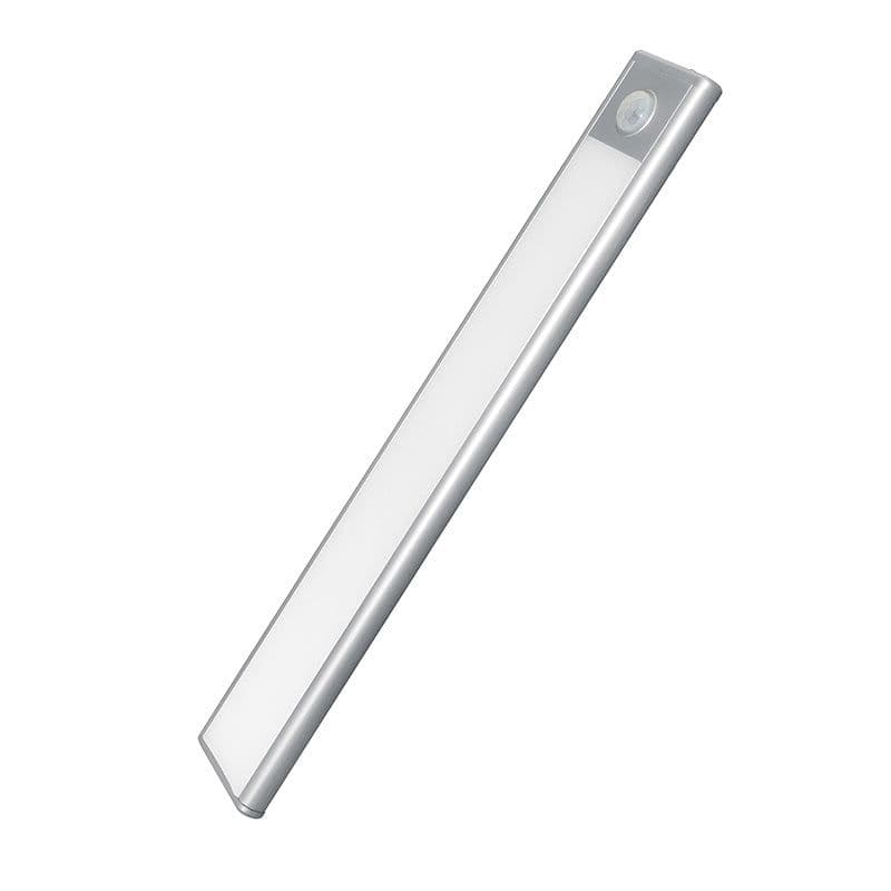 image-Motion Sensor LED Under Cabinet Light USB Rechargeable Wardrobe Closet Night Light For Kitchen Indoor Wall Lamps
