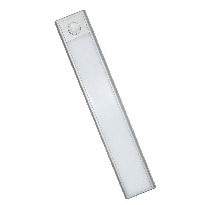 image-Motion Sensor LED Under Cabinet Light USB Rechargeable Wardrobe Closet Night Light For Kitchen Indoor Wall Lamps
