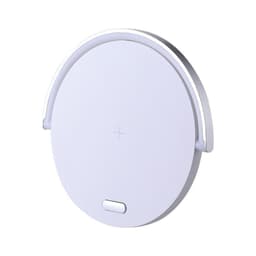 image-10w Wireless Charger Block Holder For Smart Phone Foldable Fast Charging Table Phone Stand Support With Led Table Lamp Portable
