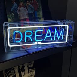 image-Retro neon decorative lamp glass tube iron box lamp