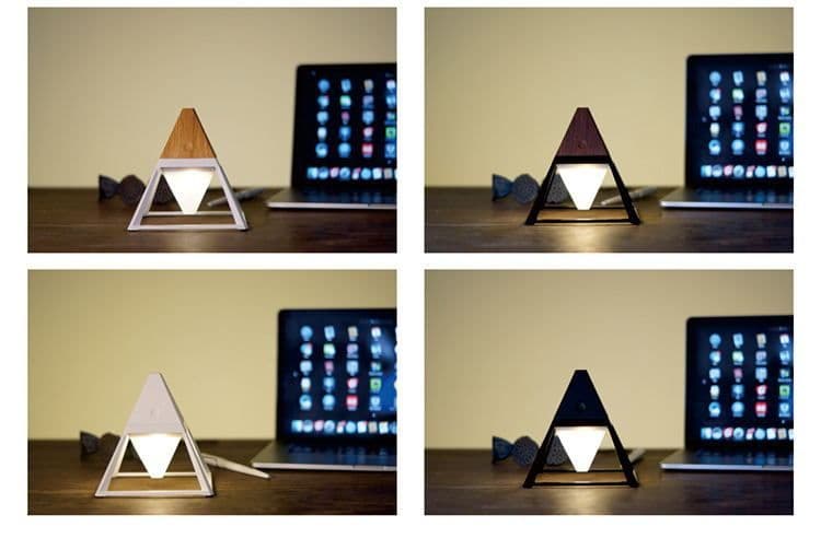 image-Hot Sale Pyramid Practical Touch Switch Lamps