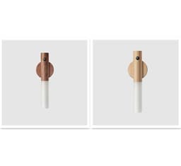 image-Auto LED USB Magnetic Wood Wireless Night Light Corridors Porch Lights PIR Motion Sensor Wall Light Cabinet Lamp