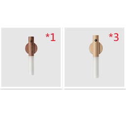 image-Auto LED USB Magnetic Wood Wireless Night Light Corridors Porch Lights PIR Motion Sensor Wall Light Cabinet Lamp