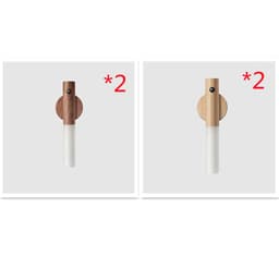 image-Auto LED USB Magnetic Wood Wireless Night Light Corridors Porch Lights PIR Motion Sensor Wall Light Cabinet Lamp